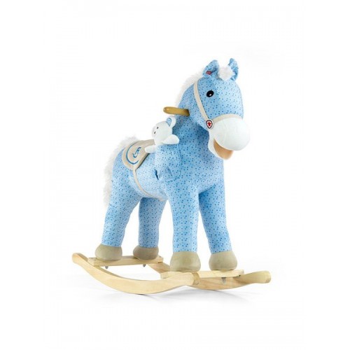 Milly Mally PONY koník hojdací - blue